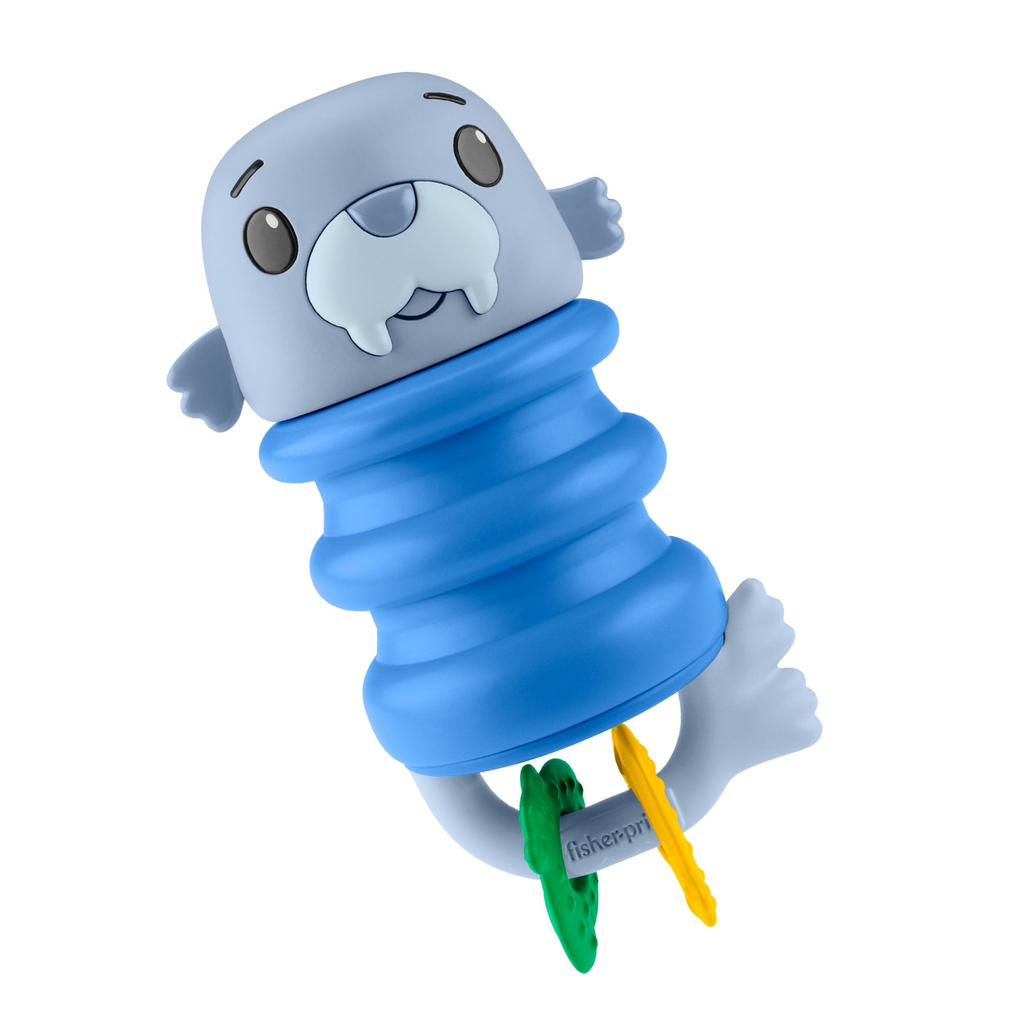 Fisher-Price 2  In 1 Ocean Rattles - Walrus