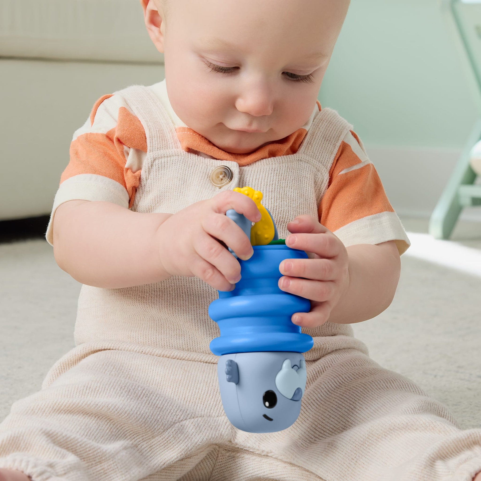 Fisher-Price 2  In 1 Ocean Rattles - Walrus