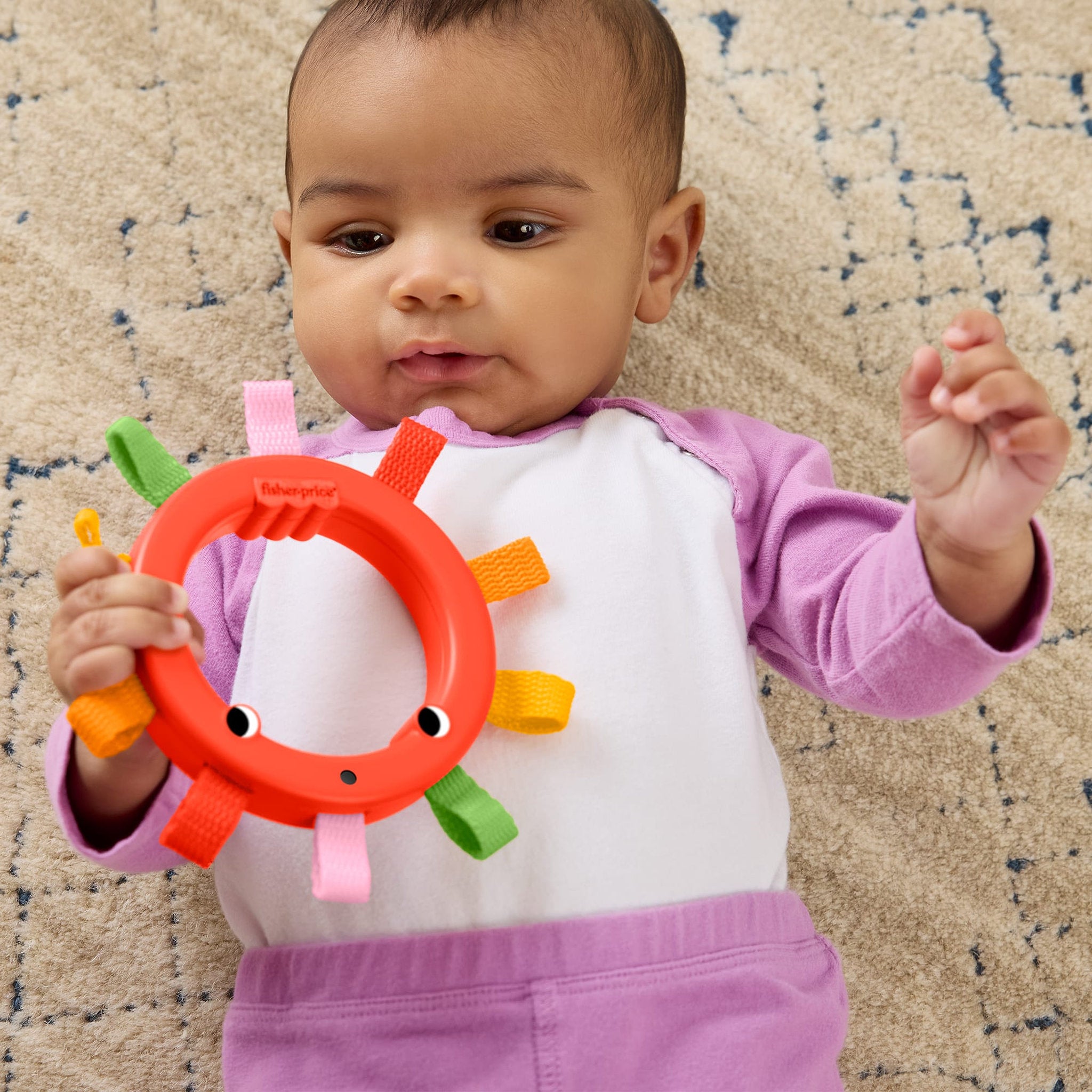 Fisher-Price Activity Rings Rainbow Ribbons