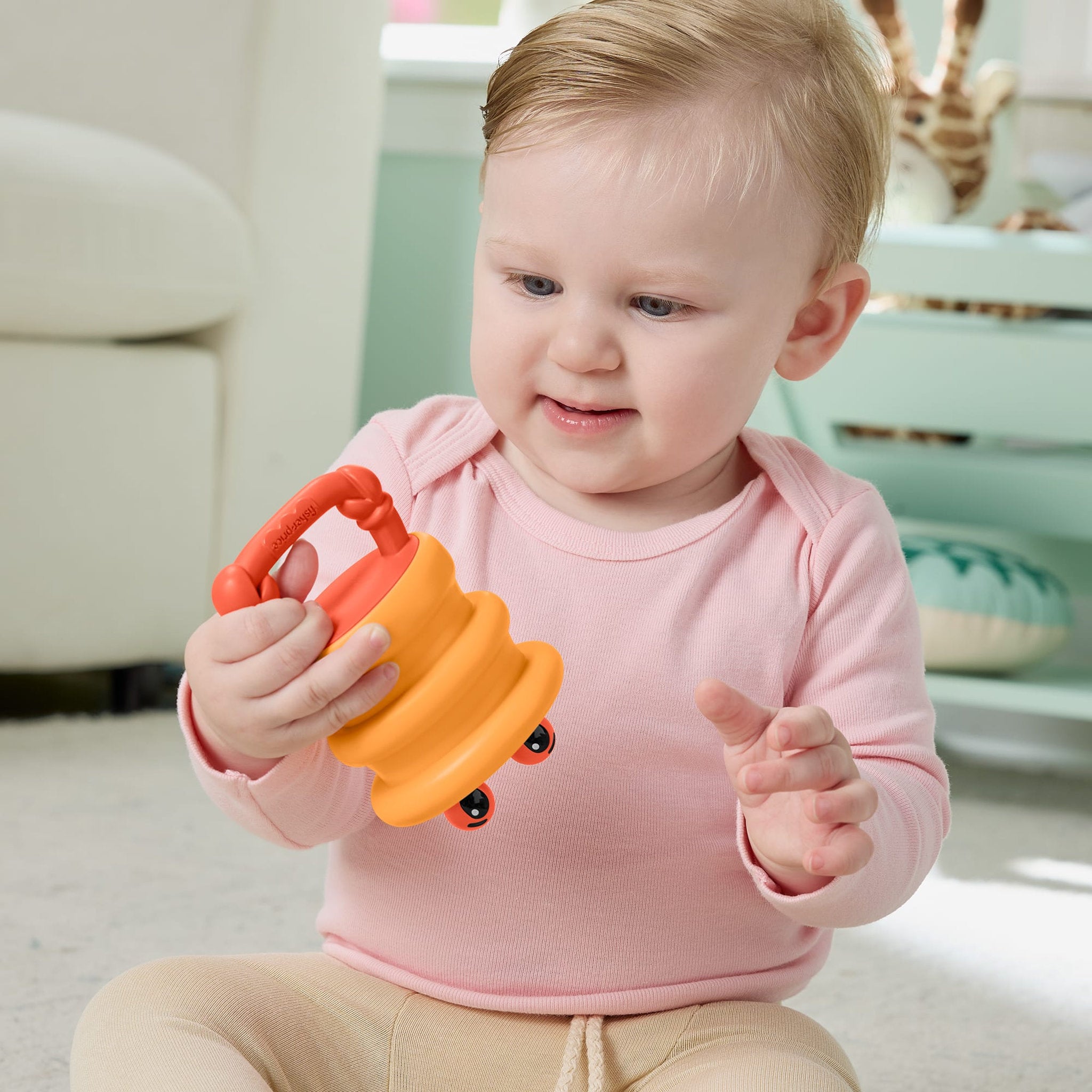 Fisher-Price 2 In 1 Ocean Rattles - Crab