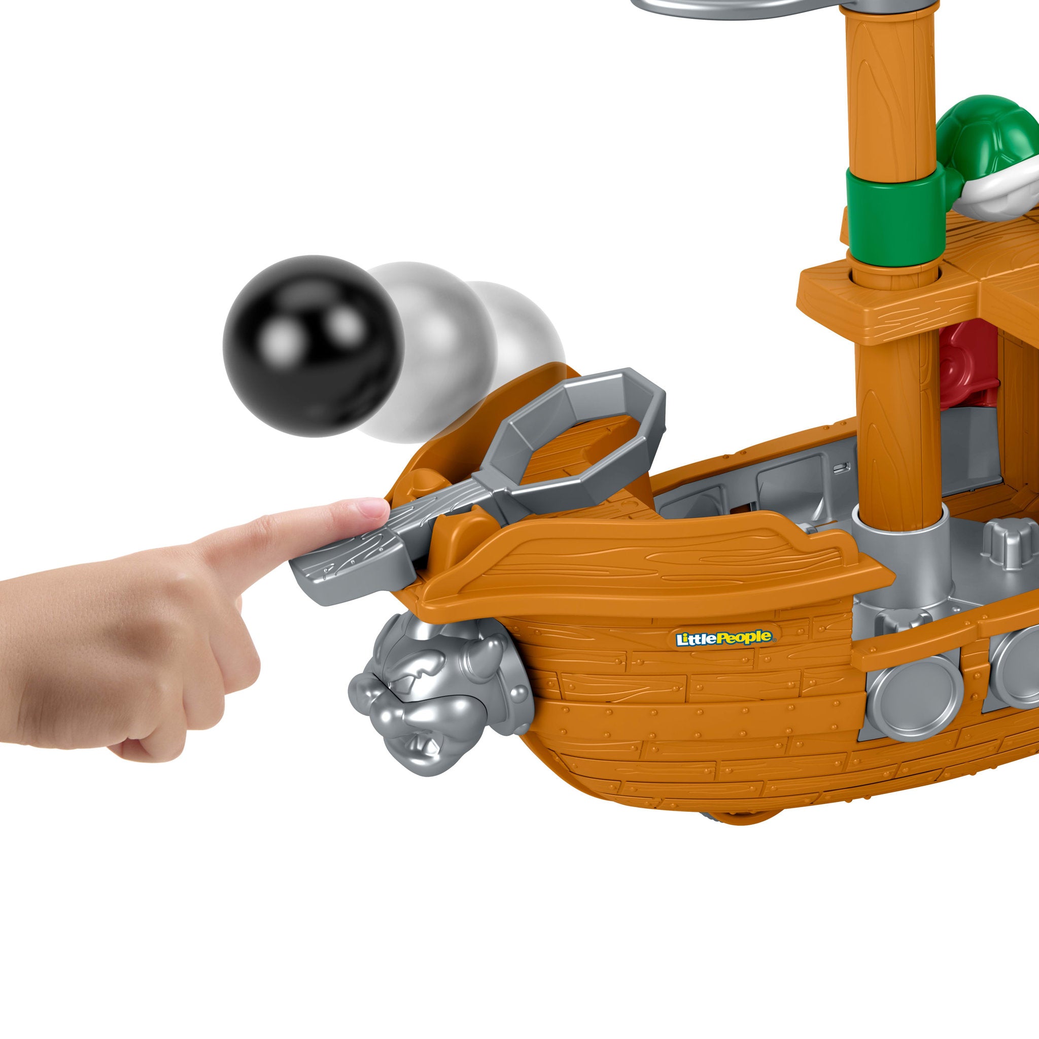 Fisher-Price Little People My Mario Bowser's Airship Playset
