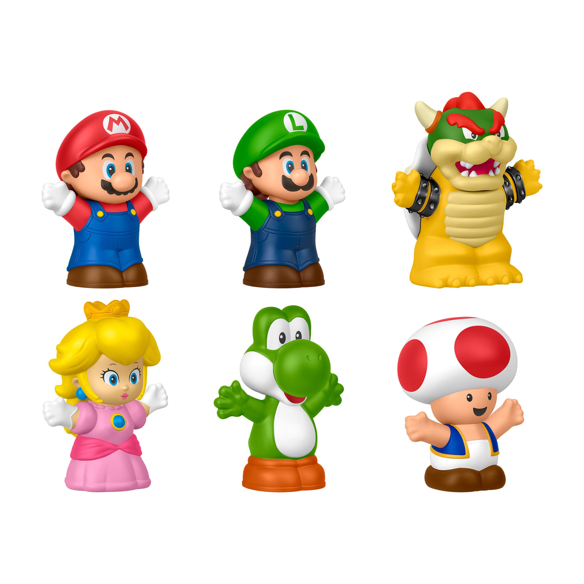 Fisher-Price Little People Super Mario World Figure 6 Pack