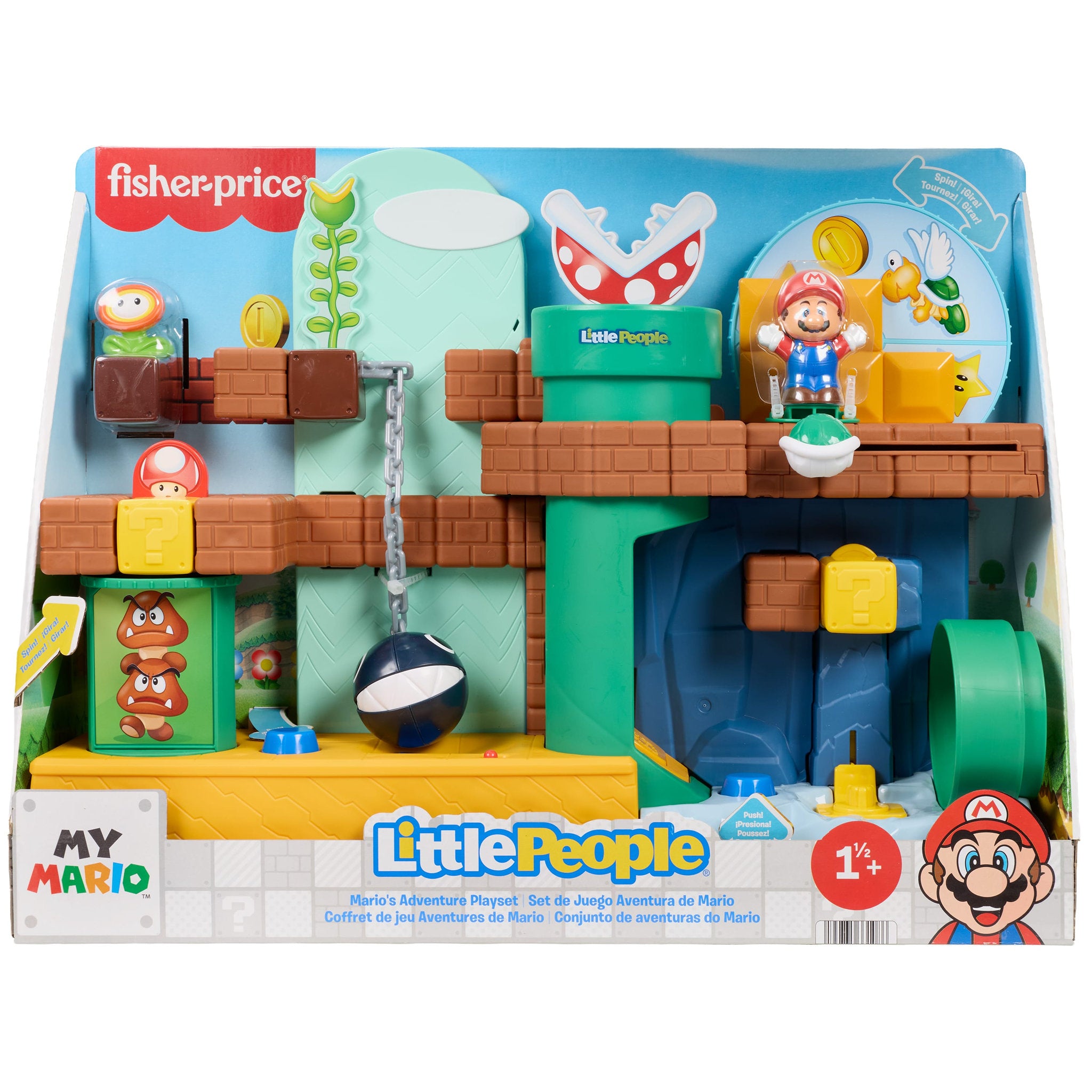 Fisher-Price Little People My Mario - Mario's Adventure Playset