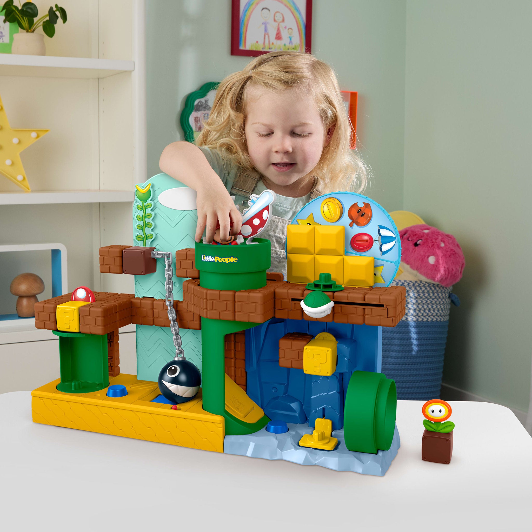 Fisher-Price Little People My Mario - Mario's Adventure Playset