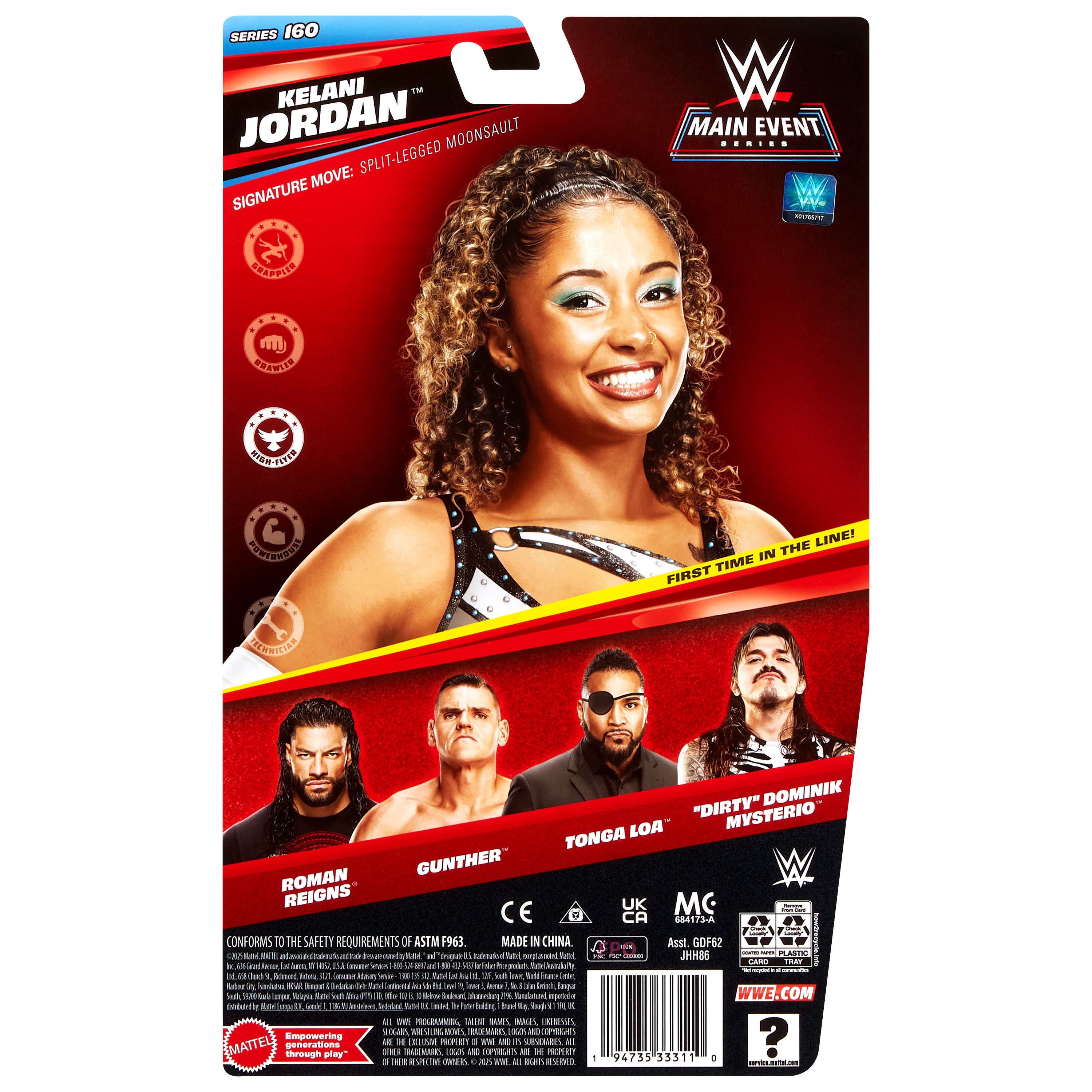 WWE Main Event Series 160 - Kelani Jordan