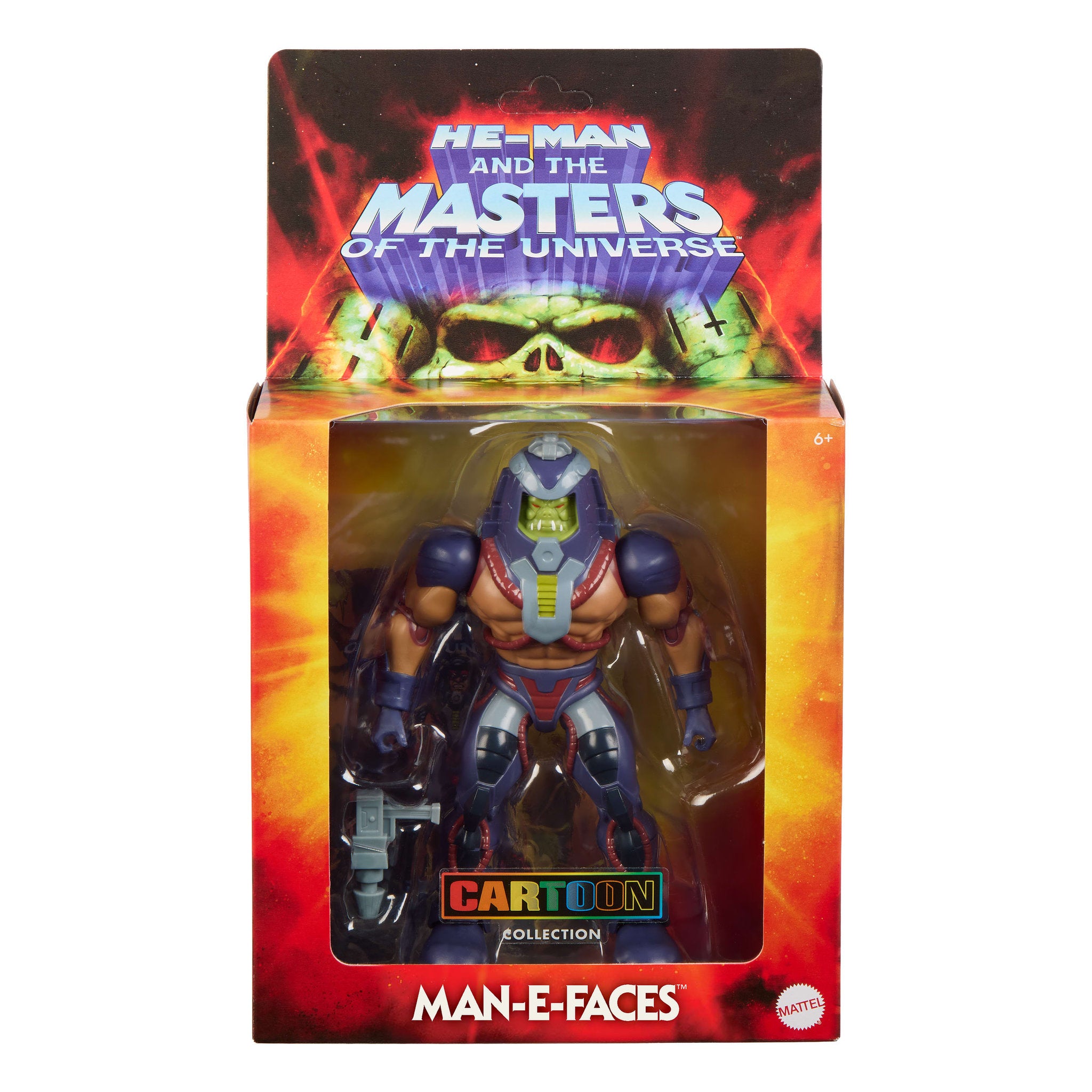 Masters of the Universe Origins Cartoon Deluxe 5.5 Inch Action Figure - Man-E-Faces