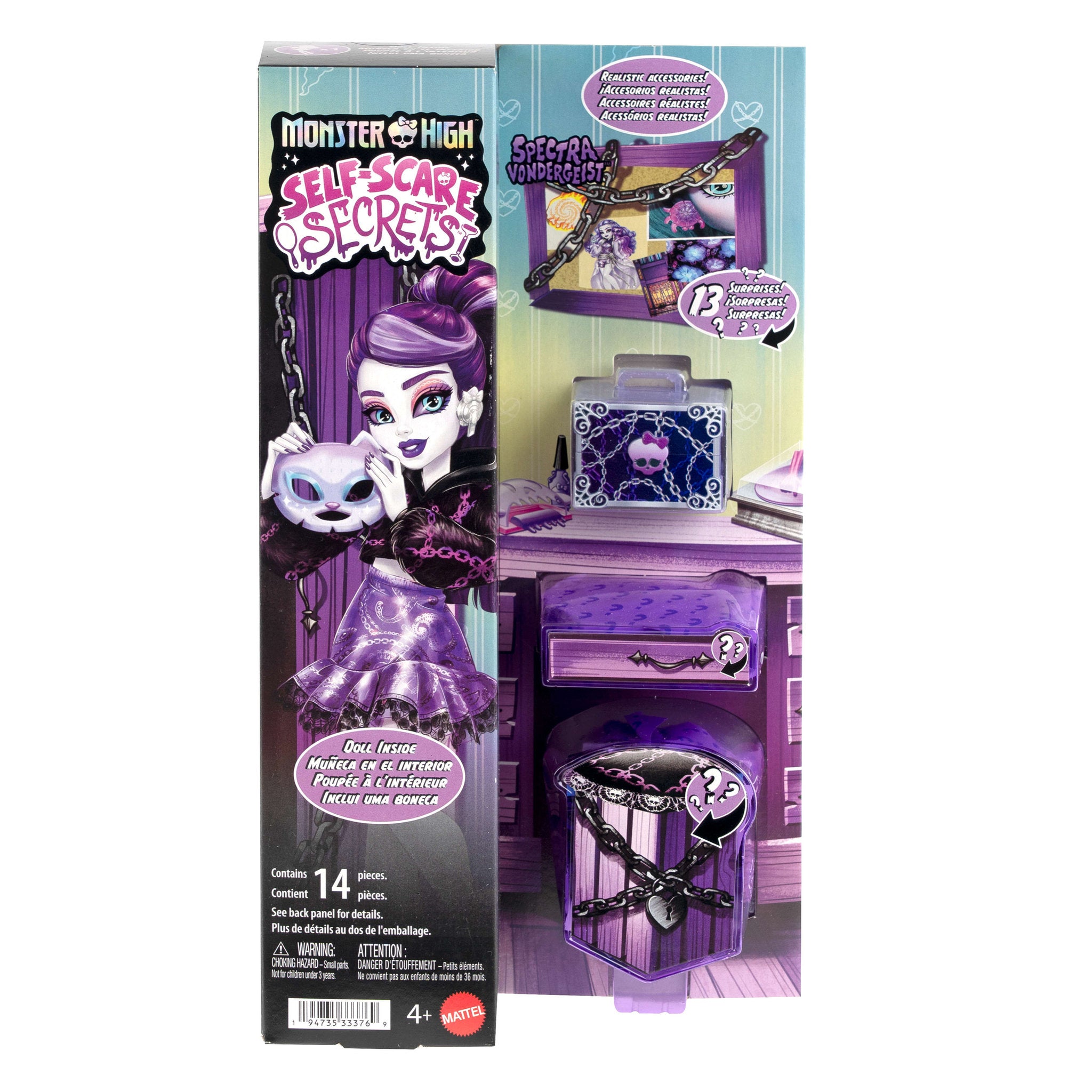 Monster High Self-Scare Secrets Doll - Spectra