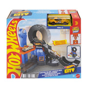 Hot Wheels City Downtown Tire Shop Playset