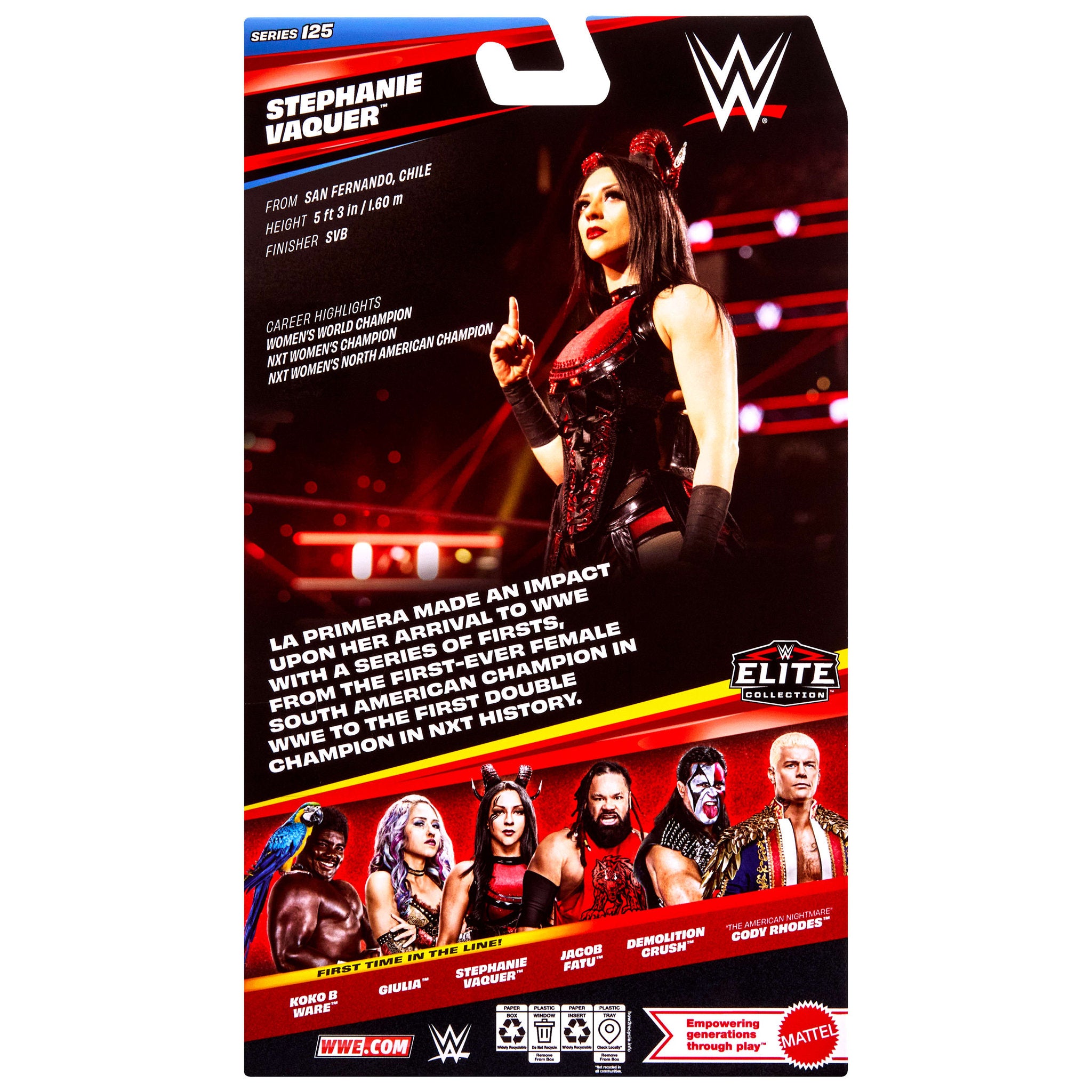 WWE Elite Collection Series 125 Action Figure - Stephanie Vaque