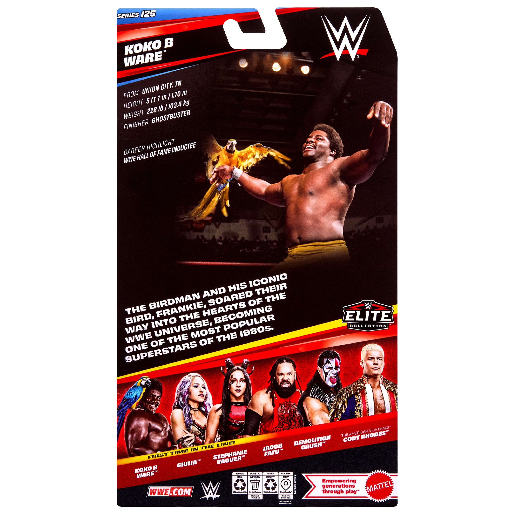 WWE Elite Collection Series 125 Koko B Ware Action Figure