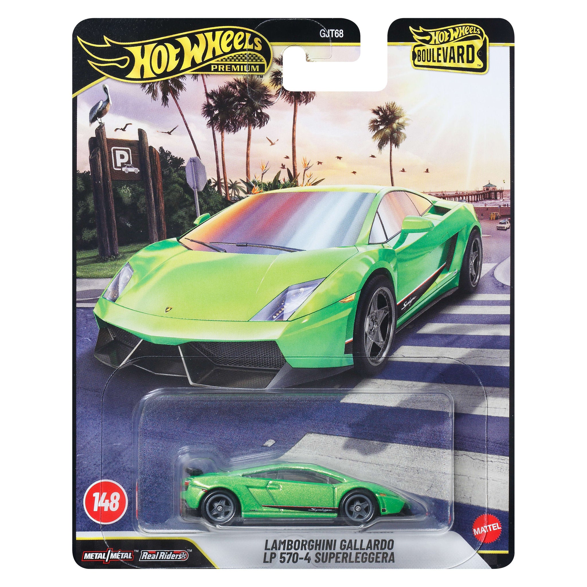 Hot Wheels Boulevard 1:64 Die-Cast Lamborghini Gallardo LP 570-4 Superleggera