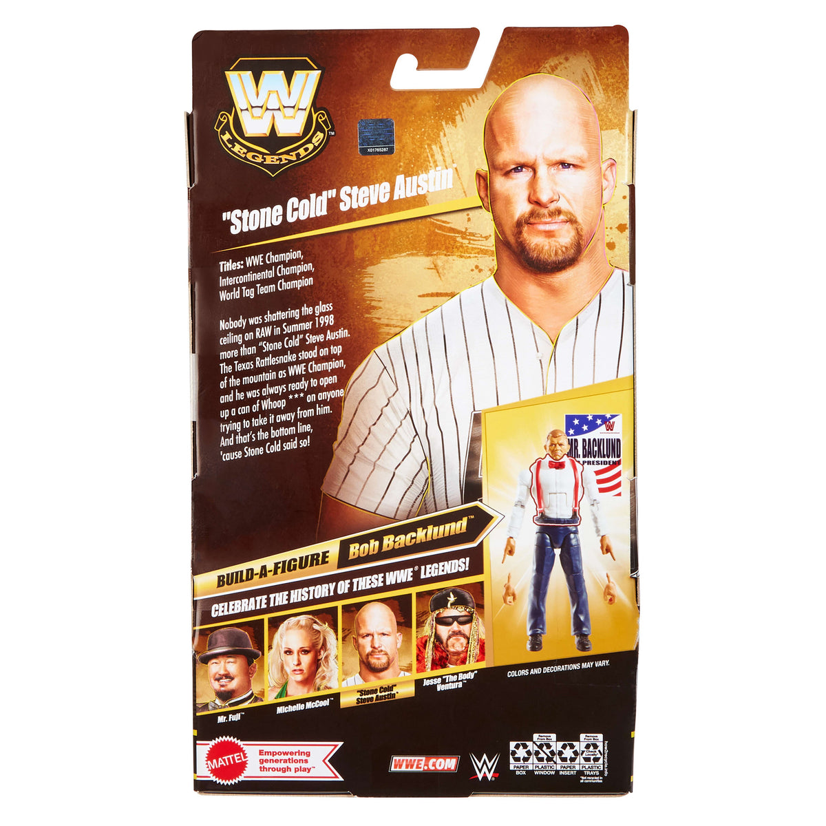 WWE Legends Elite Collection "Stone Cold" Steve Austin Action Figure