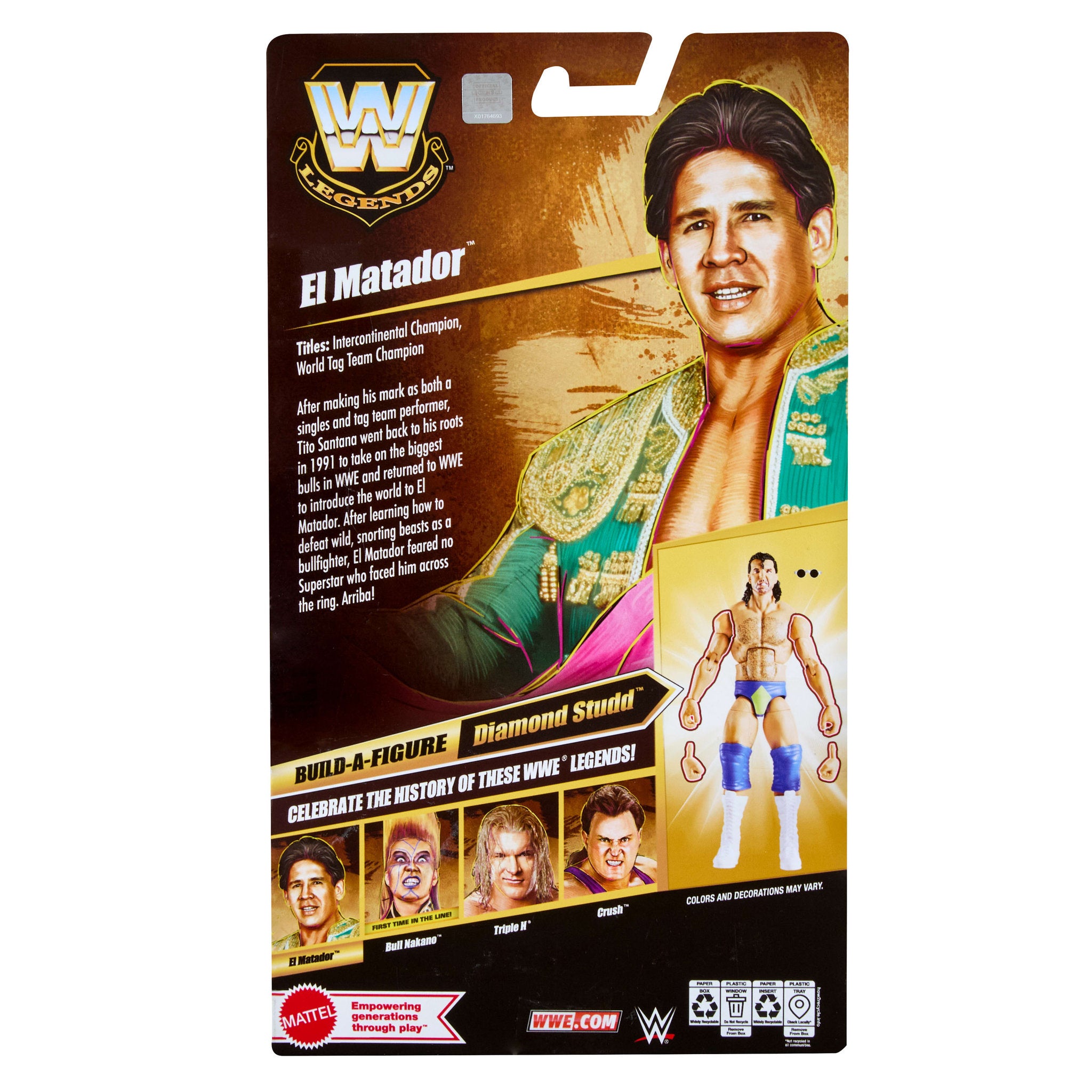 WWE Legends Elite Collection Series 31 Action Figure - El Matador