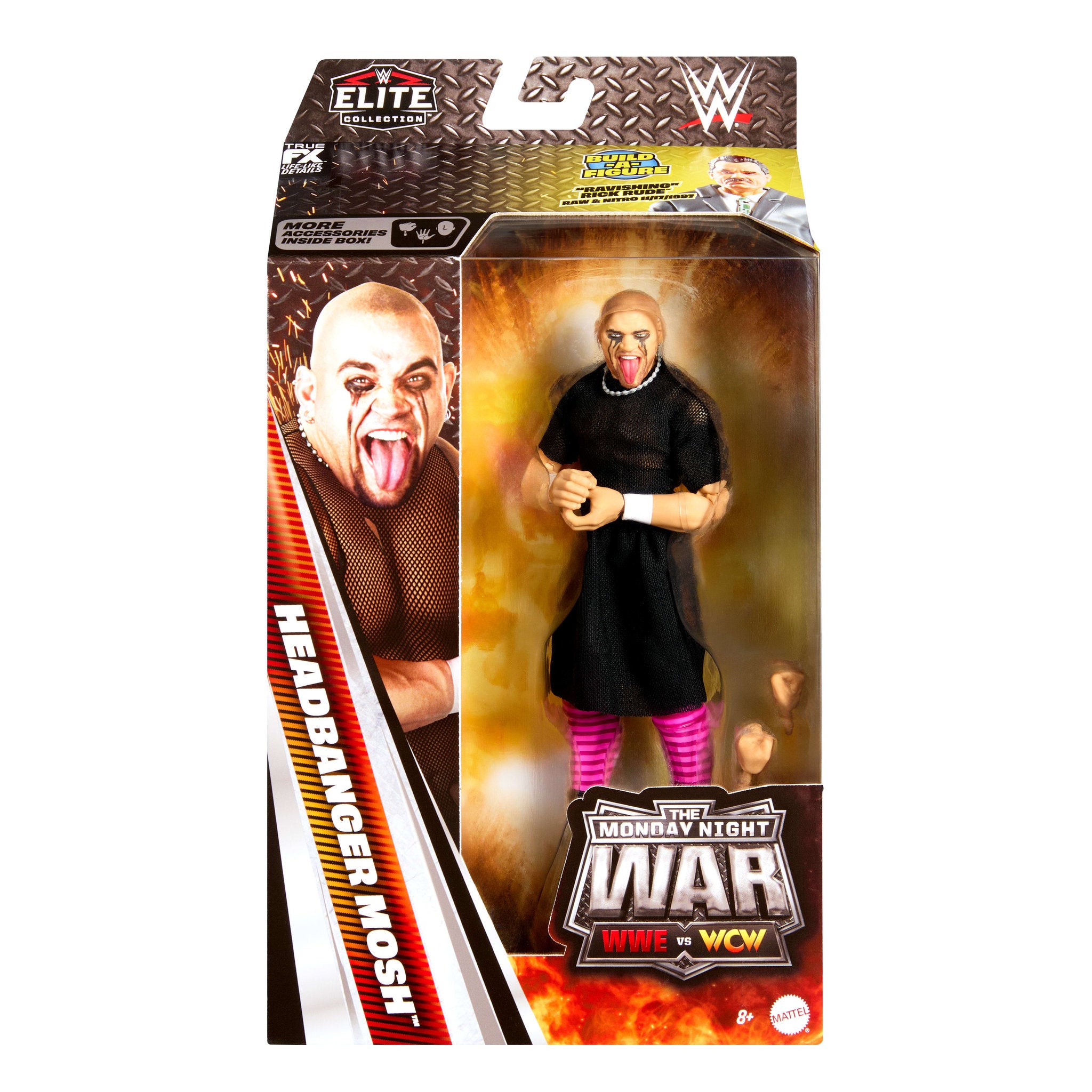 WWE Monday Night Wars Elite Collection Action Figure - Headbanger Mosh