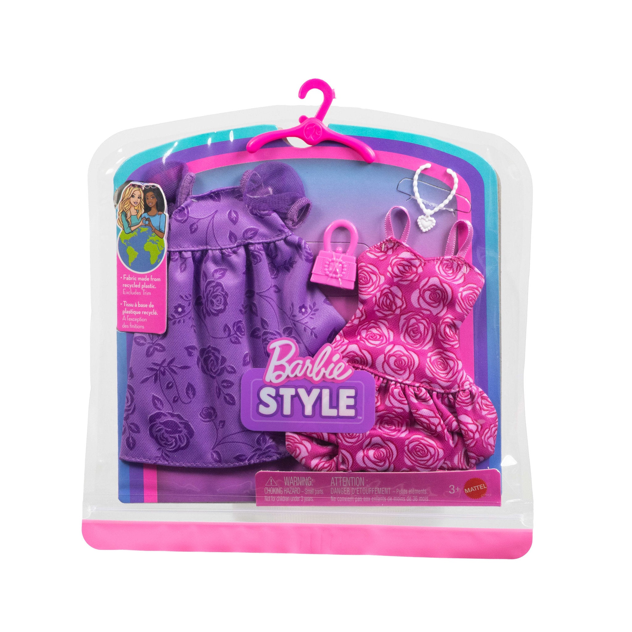 Barbie Style Fashion 2 Pack - Rose Dress