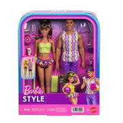 Barbie Style Beach Inspiried Looks Barbie and Ken Doll 2 Pack