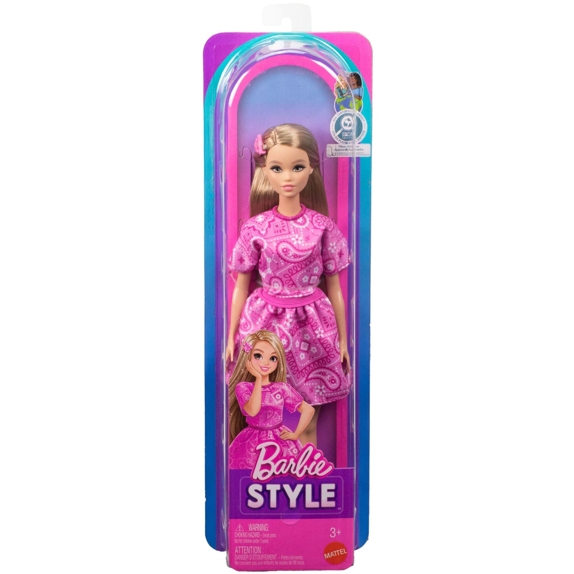 Barbie Fashionista Doll - 249 Pink Paisley Set
