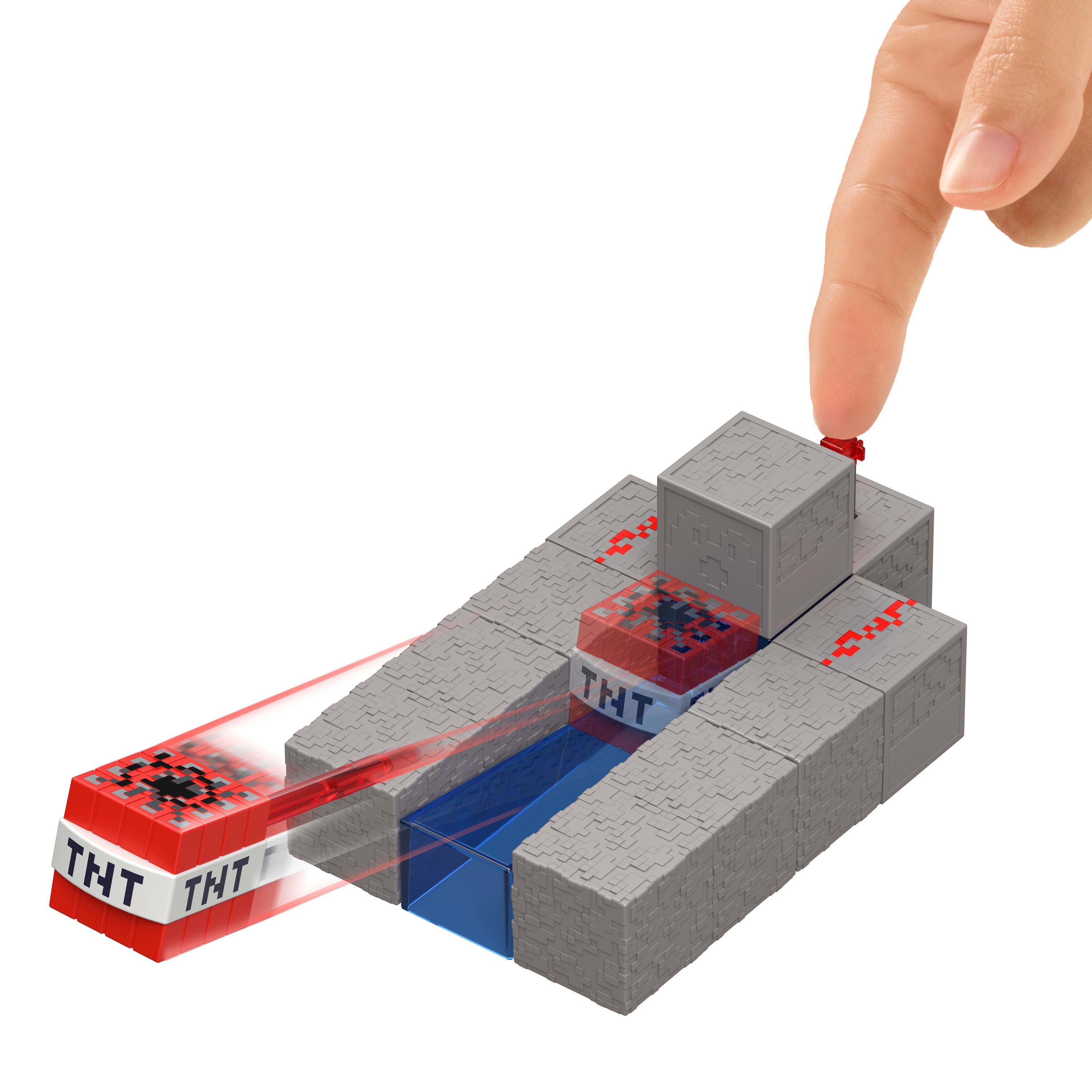 Minecraft Redstone Charged Action Figure - Skeleton