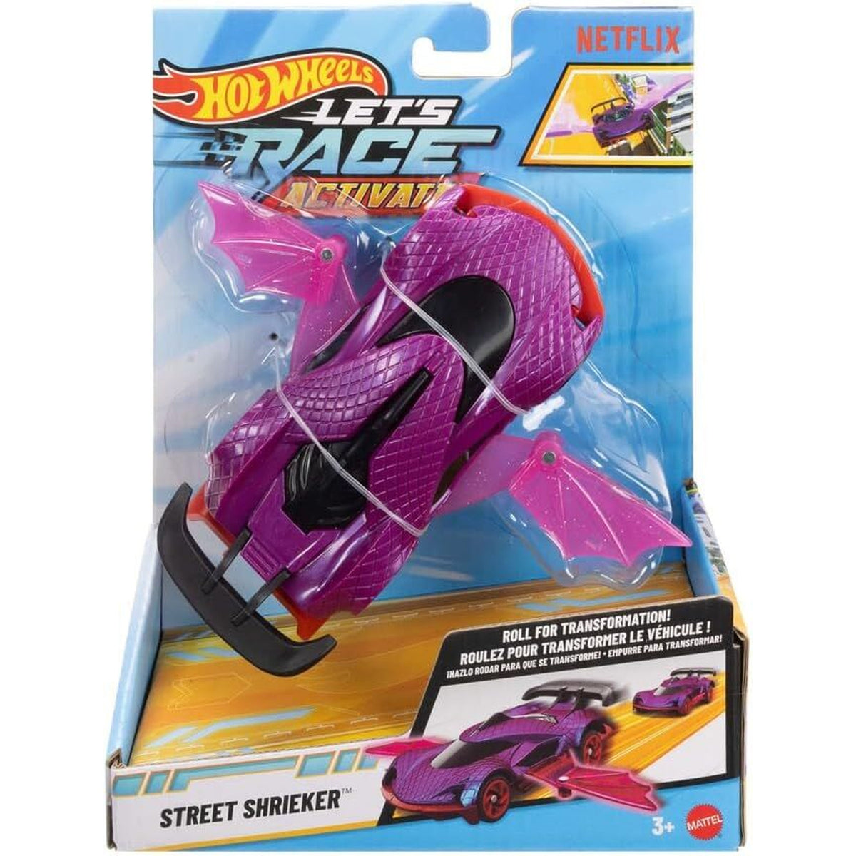 Hot Wheels Let's Race Activate! Vehicle - Street Shrieker