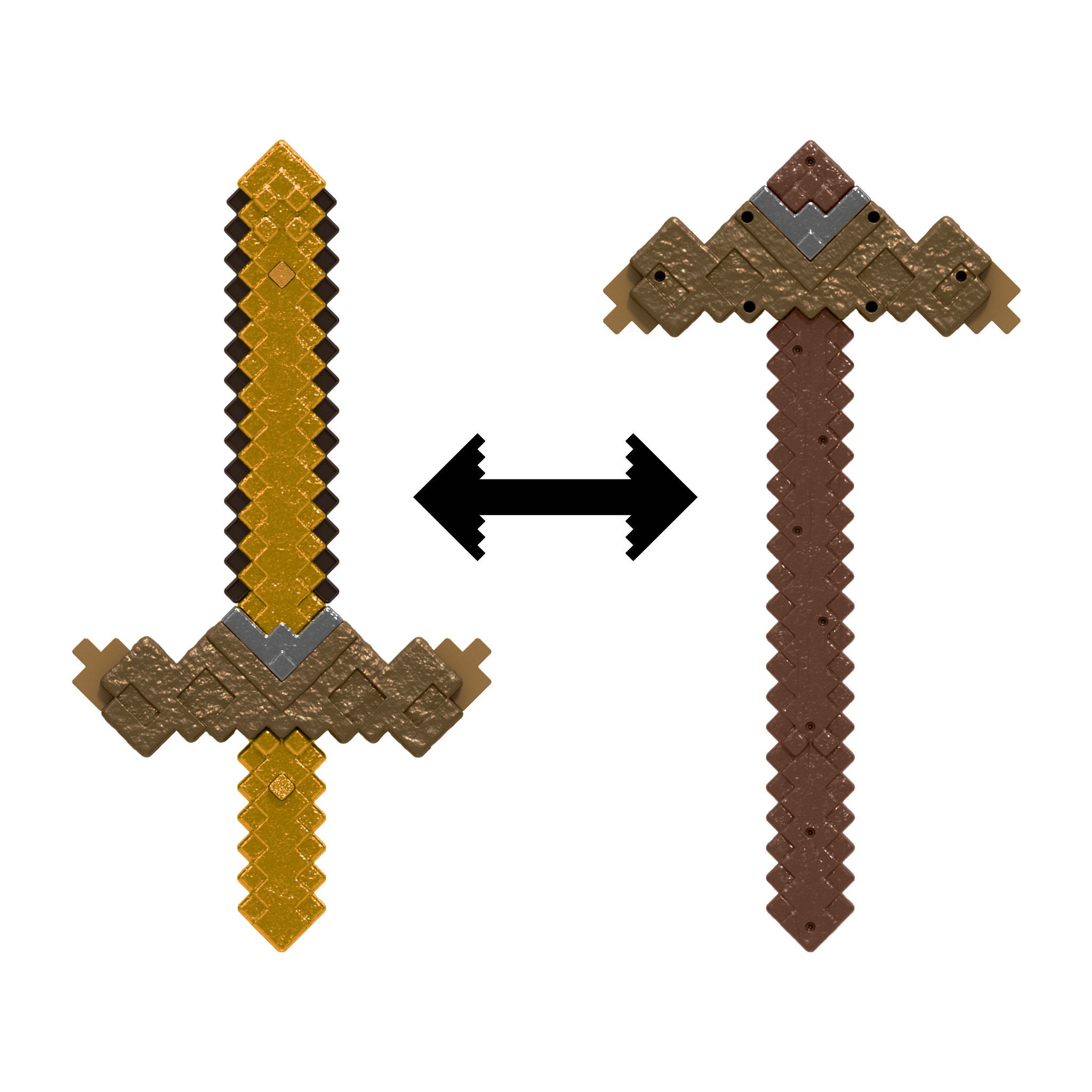 Minecraft Click And Switch Sword And Pickaxe Roleplay - Toyworld Australia