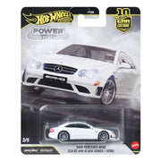 Hot Wheels Premium Power Trip 1:64 Die-Cast 2008 Mercedes-Benz CLK 63 AMG Black Series