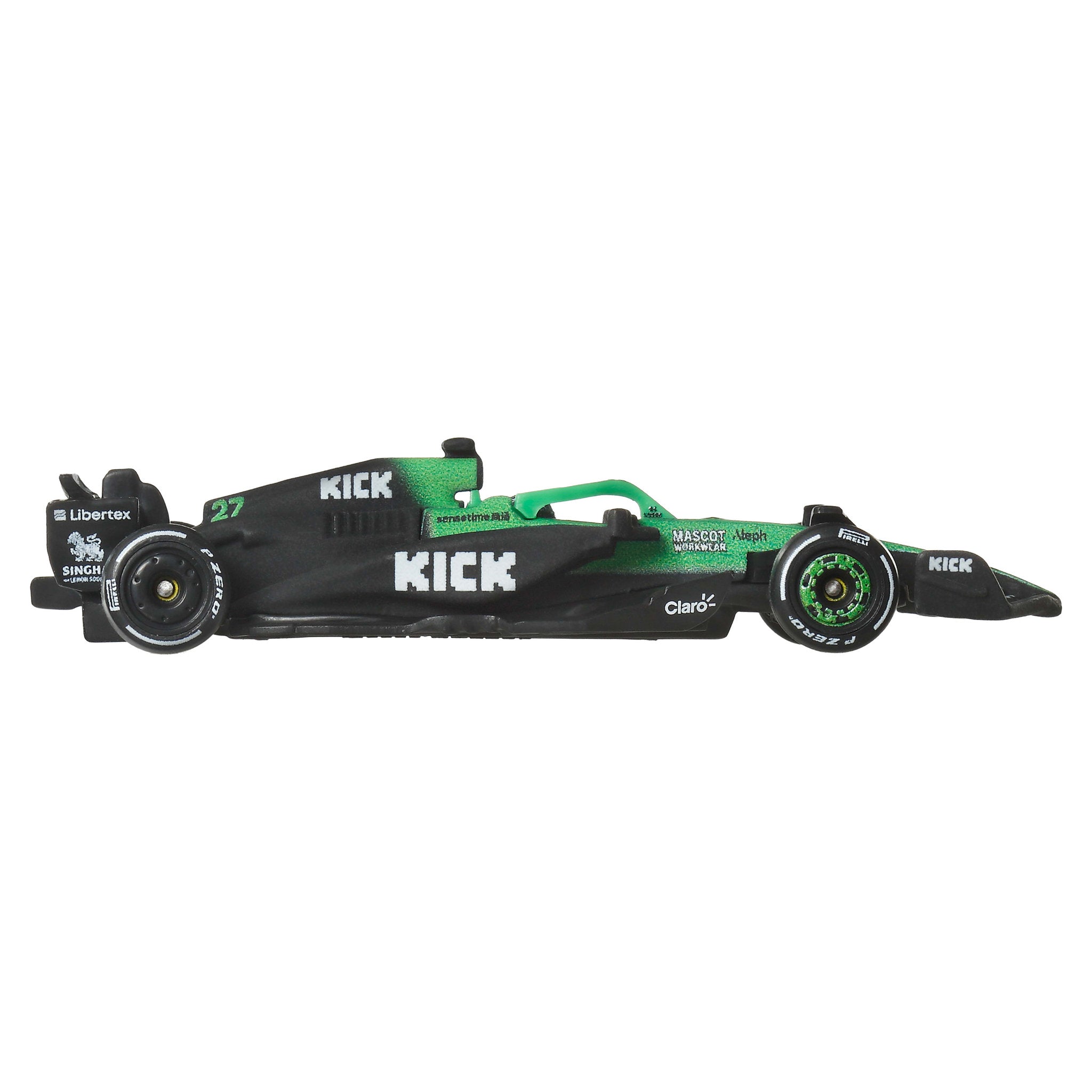 Hot Wheels Premium 1:64 Die-Cast Formula 1 Kick Sauber Team Vehicle #27