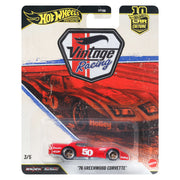 Hot Wheels Premium Vintage Racing 1:64 Die-Cast '76 Greenwood Corvette