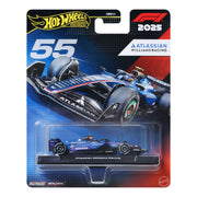 Hot Wheels Premium 1:64 Die-Cast Formula 1 Atlassian Wlliams Team Vehicle #23