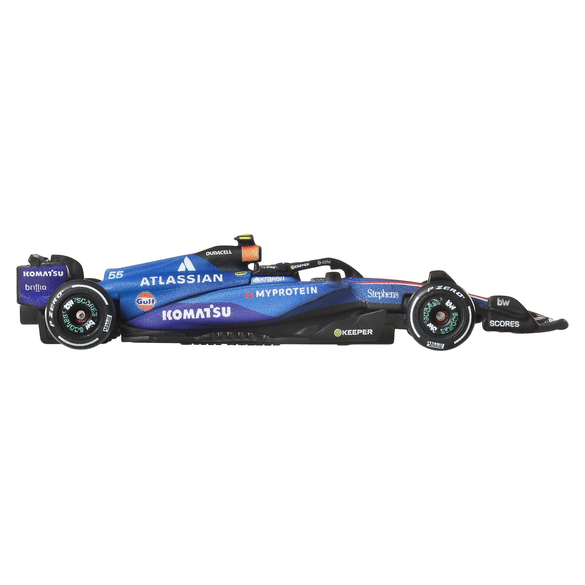 Hot Wheels Premium 1:64 Die-Cast Formula 1 Atlassian Wlliams Team Vehicle #23