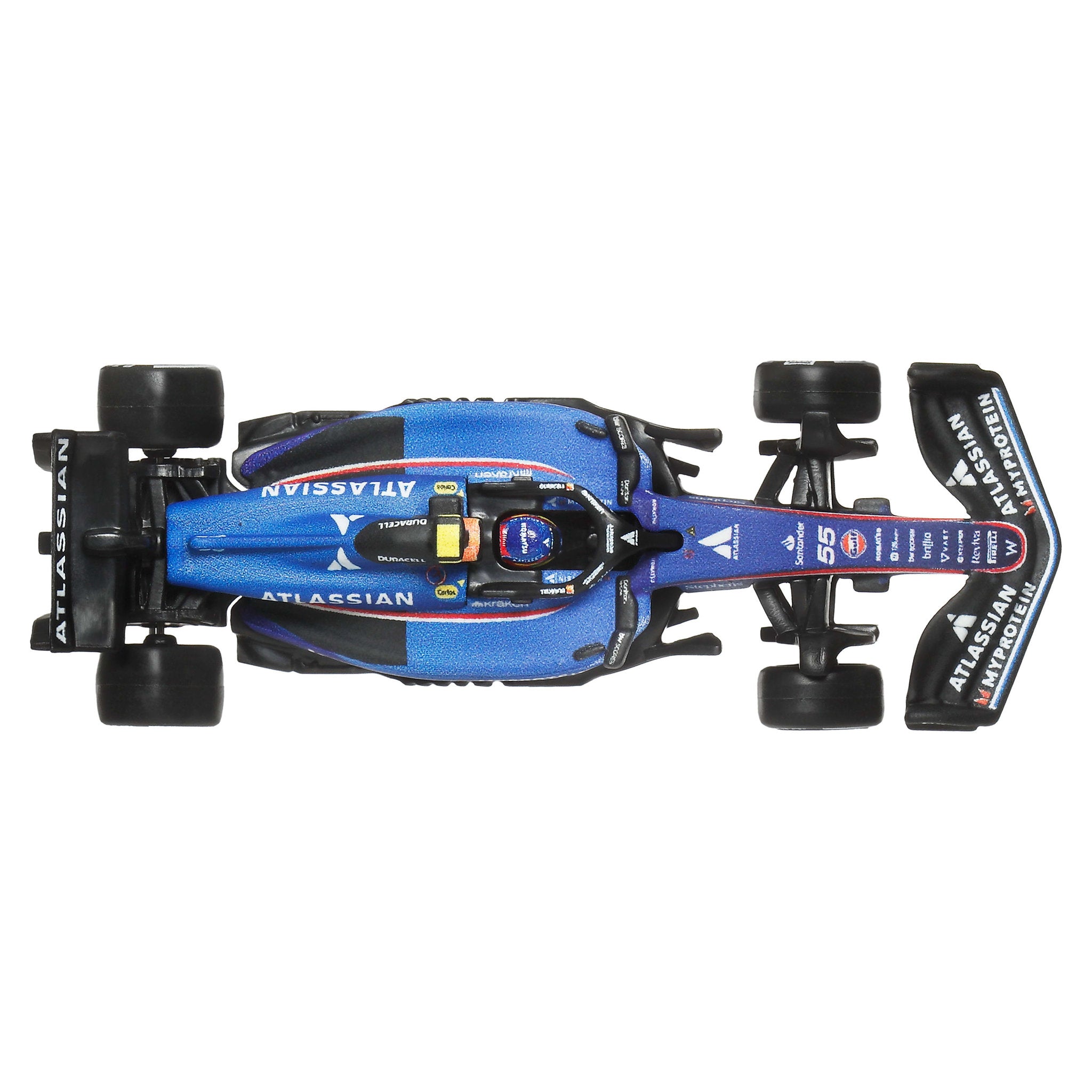 Hot Wheels Premium 1:64 Die-Cast Formula 1 Atlassian Wlliams Team Vehicle #23