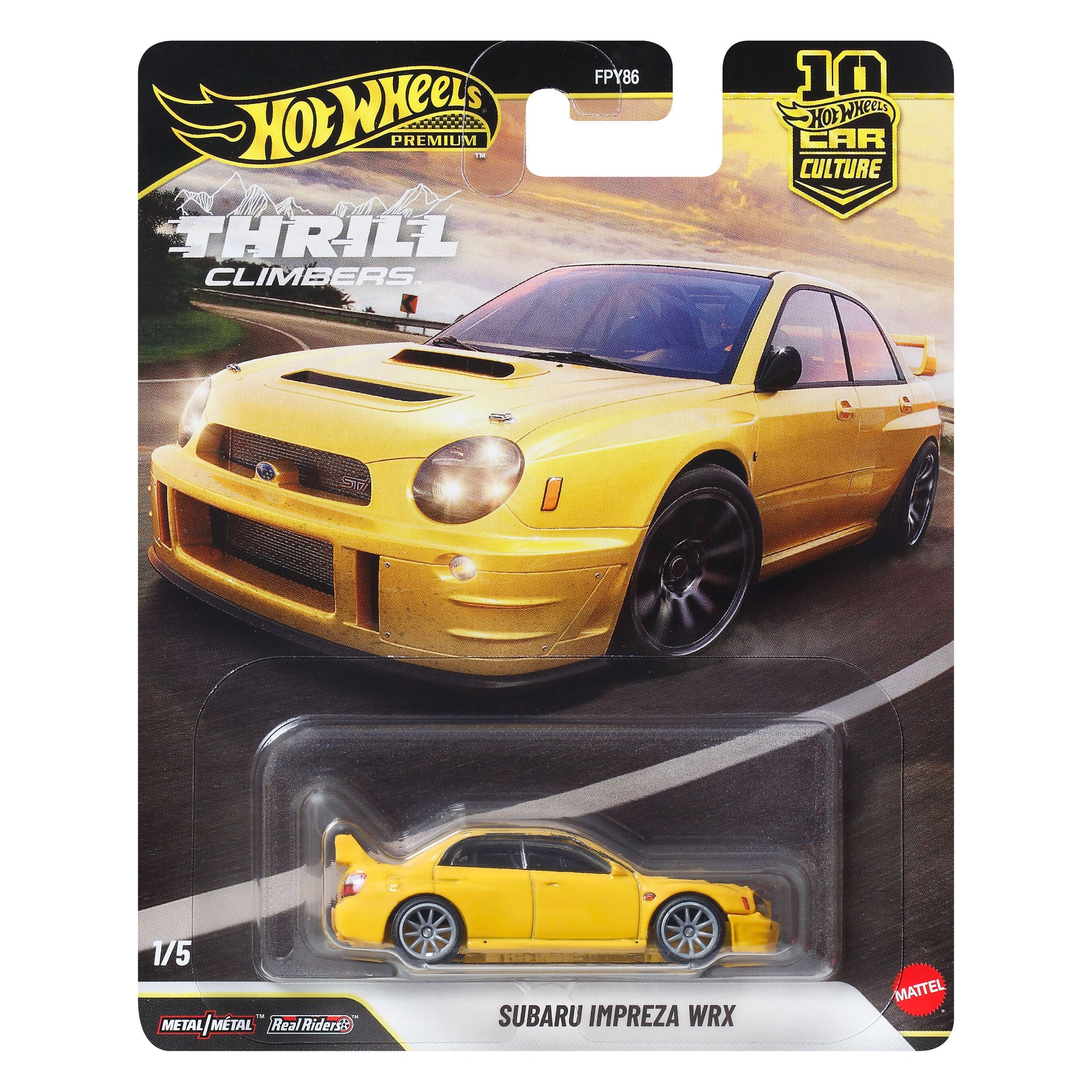 Hot Wheels Car Culture Thrill Climbers - Sabuaru Impreza WRX - Toyworld Australia