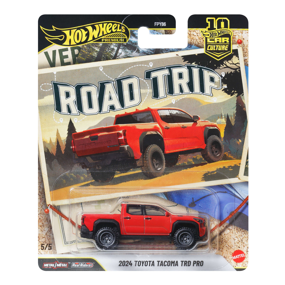 Hot Wheels Premium 1:64 Die-Cast Car Culture 2024 Toyota Tacoma