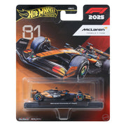 Hot Wheels Premium 1:64 Die-Cast Formula 1 Mclaren Team Vehicle #81