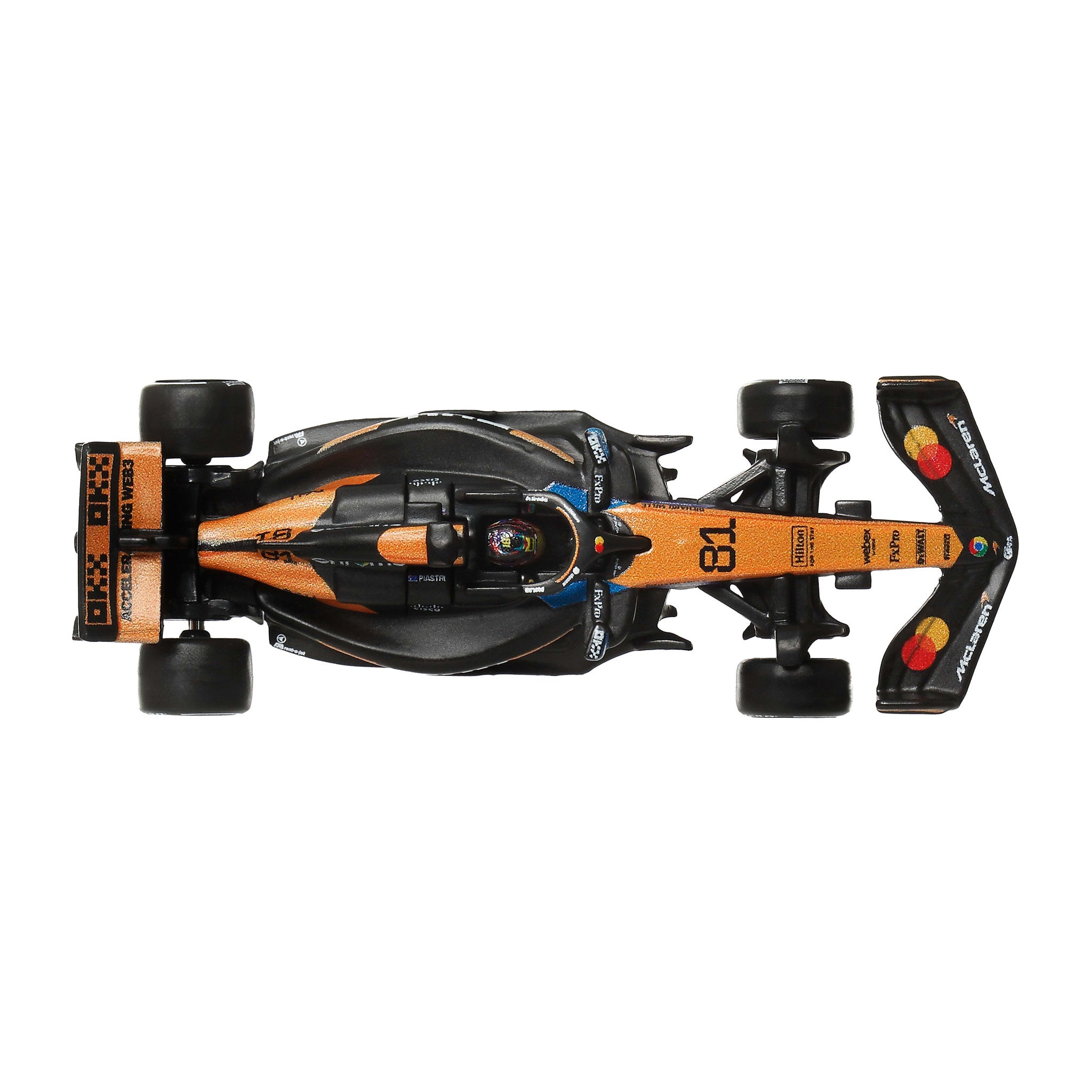 Hot Wheels Premium 1:64 Die-Cast Formula 1 Mclaren Team Vehicle #81