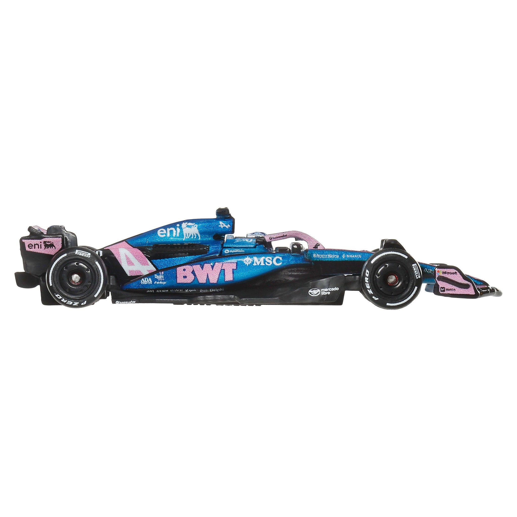 Hot Wheels Premium 1:64 Die-Cast Formula 1 BWT Alpine Racing Team Vehicle #10
