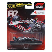 Hot Wheels Premium 1:64 Die-Cast Vehicle - MoneyGram Haas F1 Team