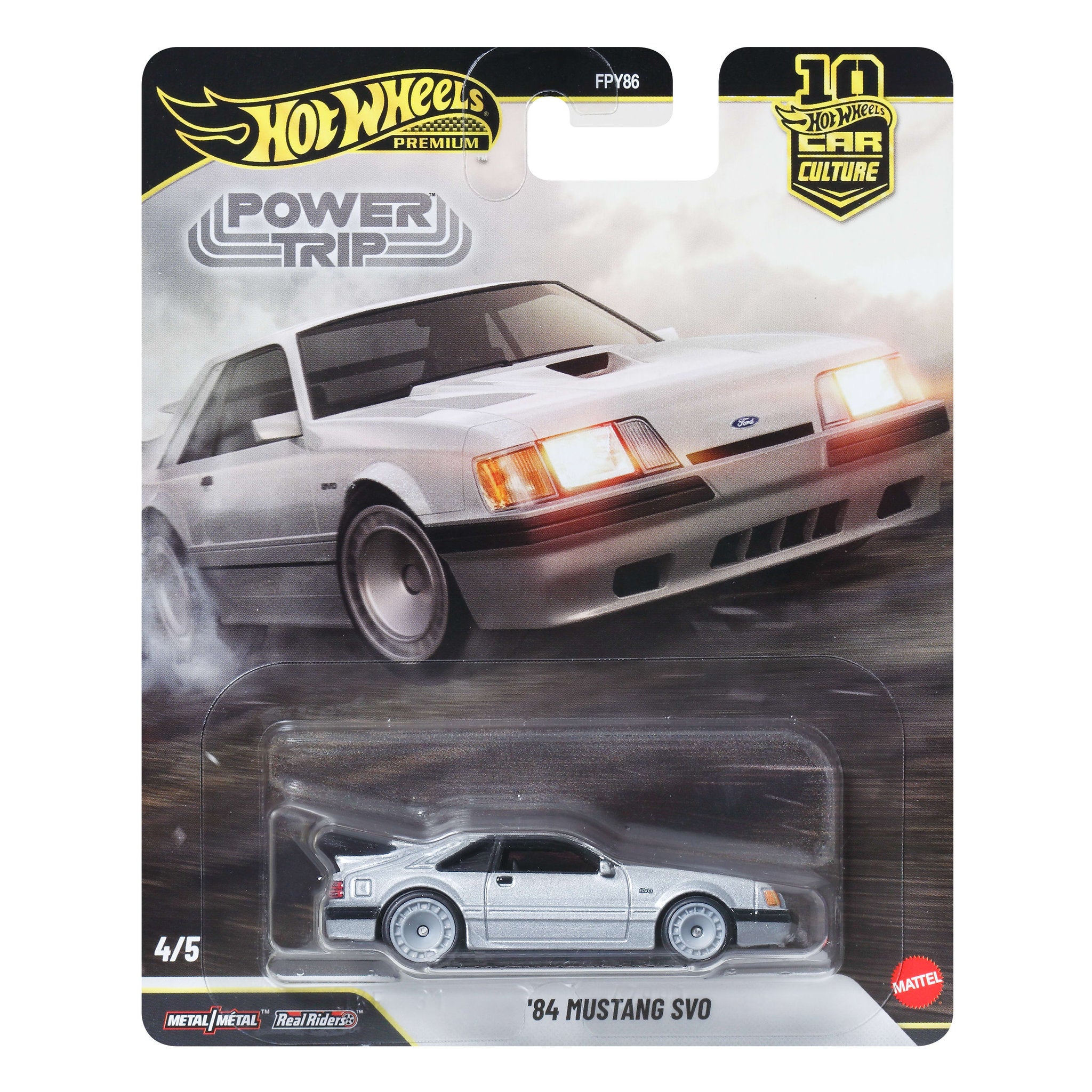 Hot Wheels Premium Power Trip 1:64 Die-Cast '84 Mustang SVO