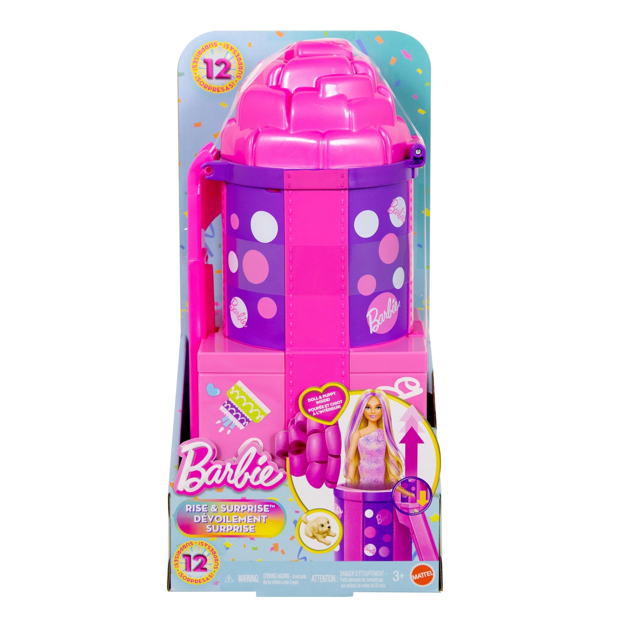 Barbie Reveal Party Unboxed Birthday Surprise & Slide - Toyworld Australia