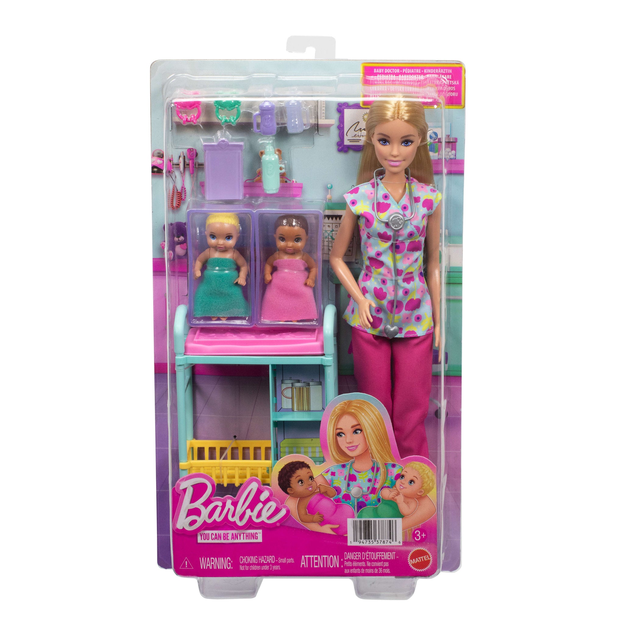 Barbie Careers Playset Doll - Doctor - Toyworld Australia
