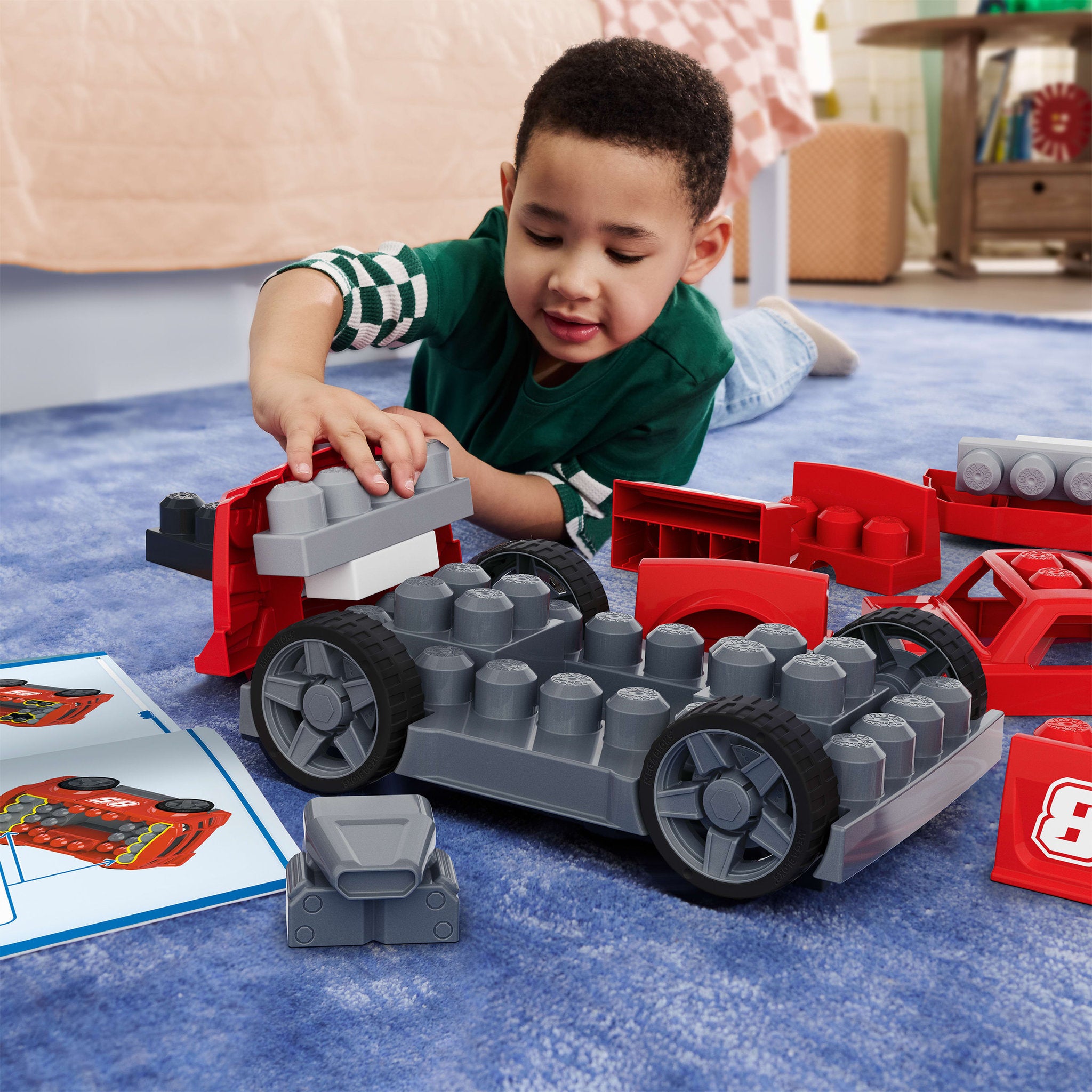 MEGA Bloks Build & Go Race Car