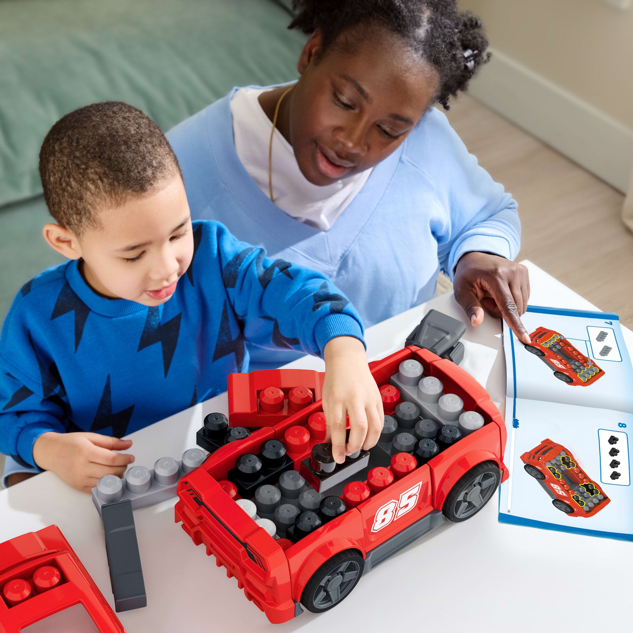 MEGA Bloks Build & Go Race Car