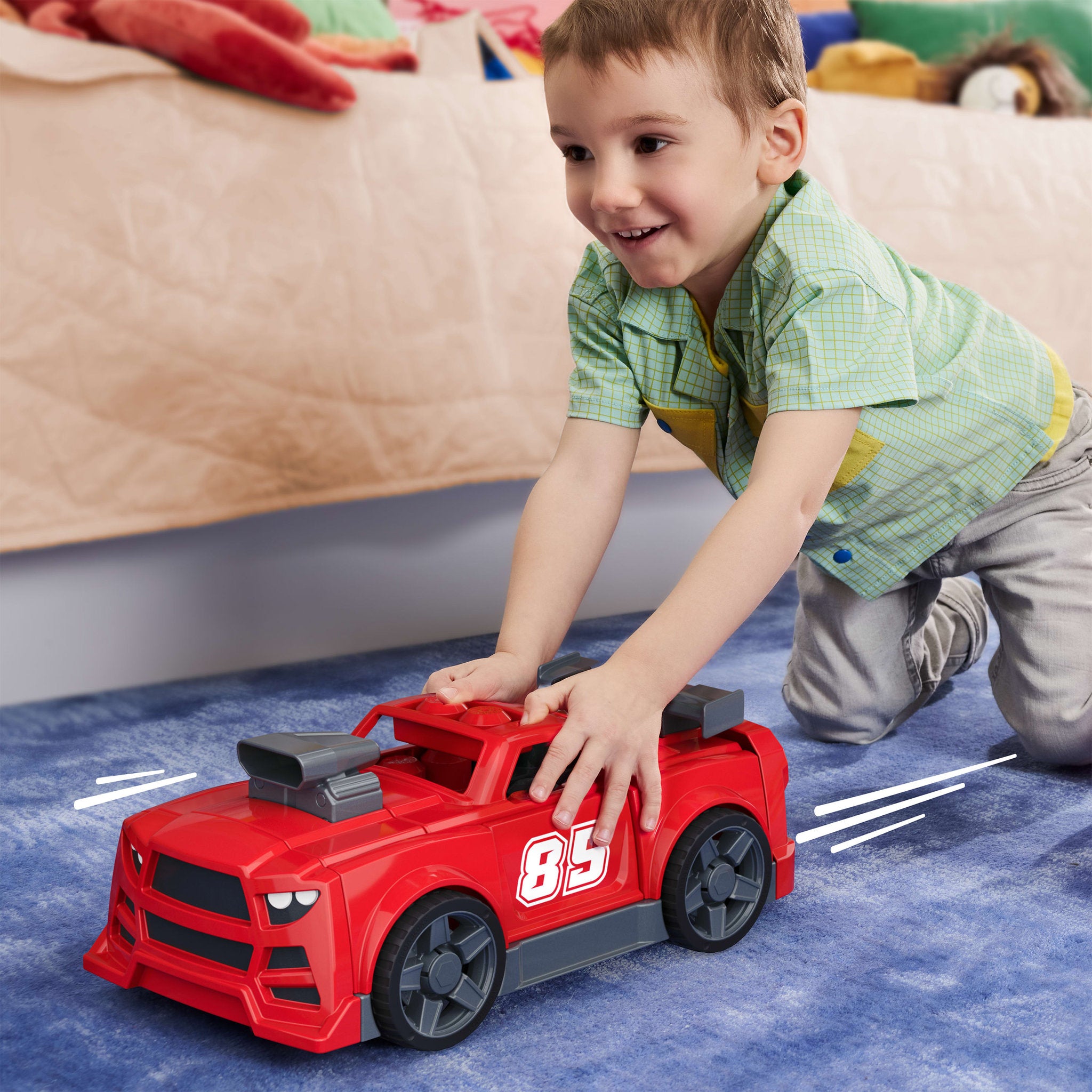 MEGA Bloks Build & Go Race Car