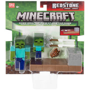 Minecraft Redstone Charged Zombie Arrow Trap Figure