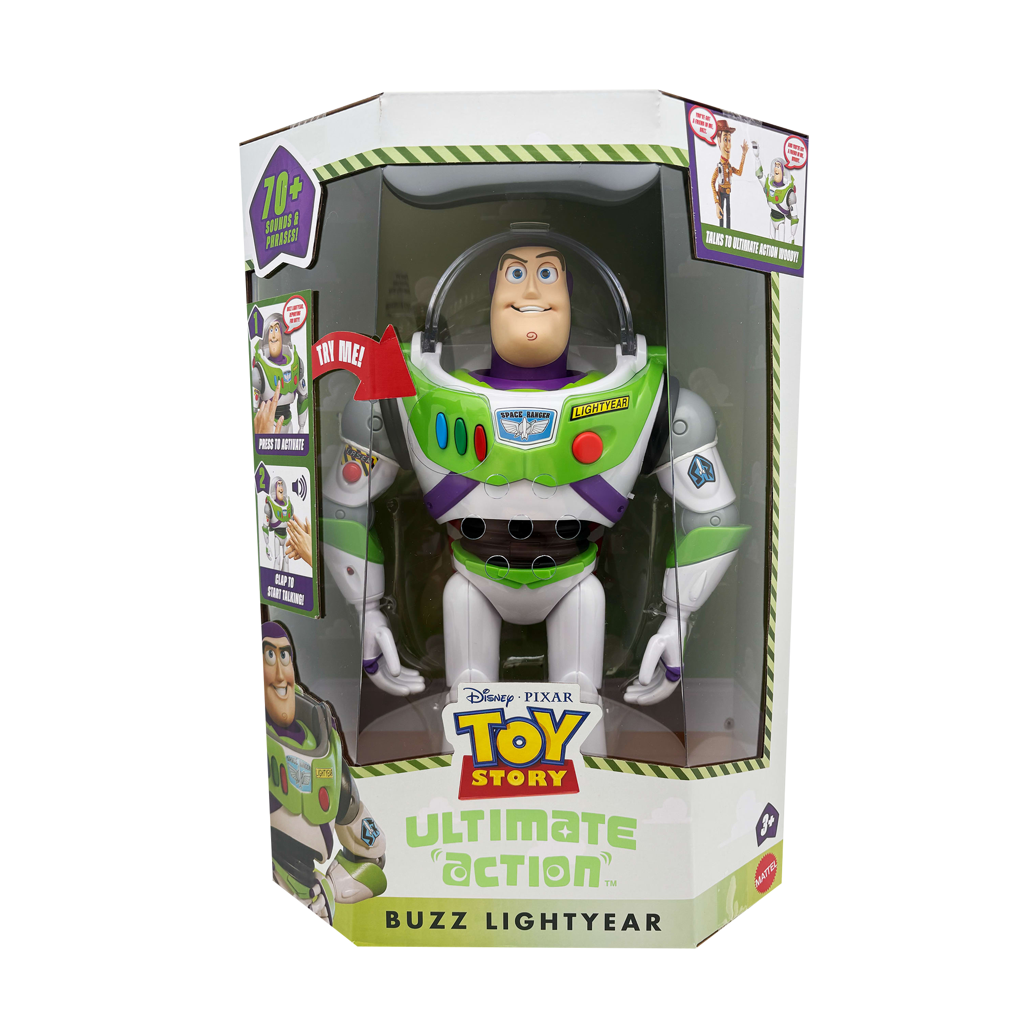 Disney Pixar Toy Story 5 Ultimate Action Buzz Lightyear 16 Inch Figure