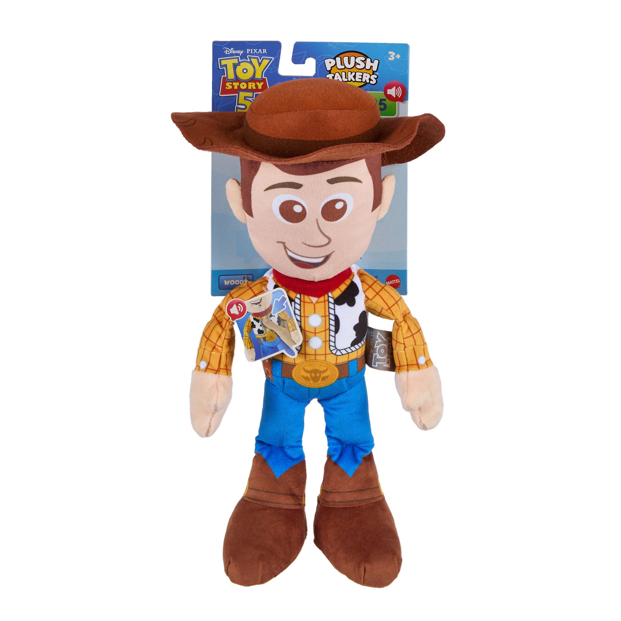 Disney Pixar Toy Story 5 Plush Talker Woody