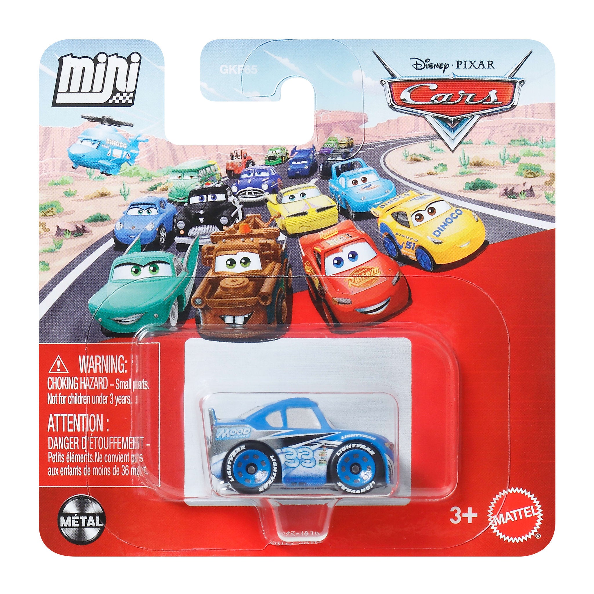 Disney Pixar Cars Mini Die-Cast Racers - Dud Throttleman - Toyworld Australia