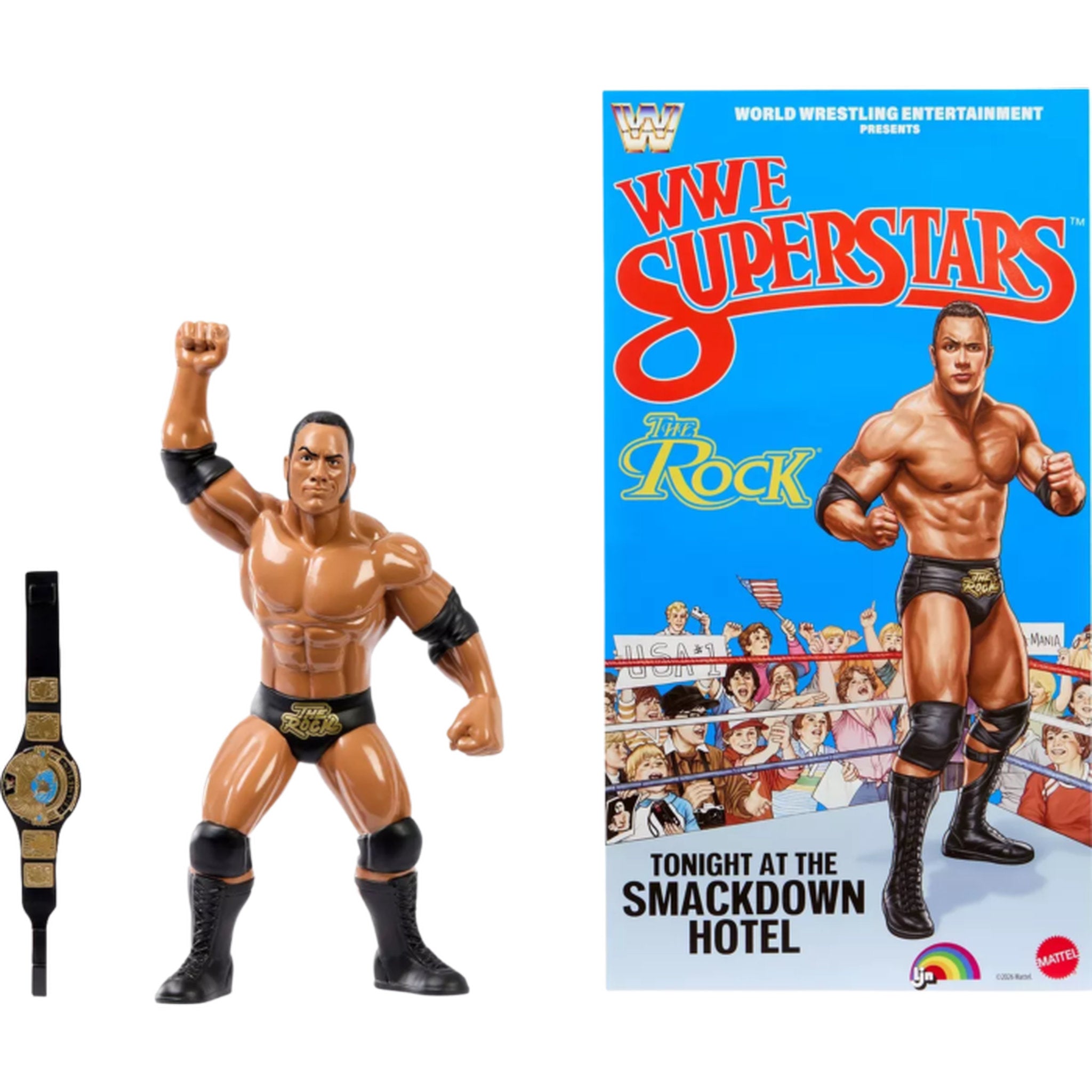 WWE Superstars 8 Inch Action Figure - The Rock