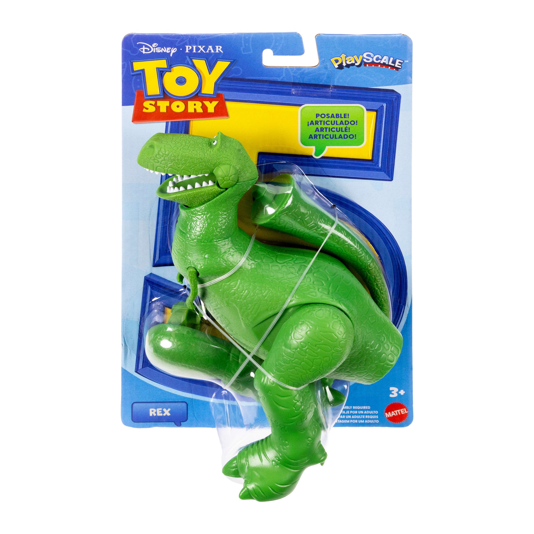 Disney Pixar Toy Story 5 Rex 7 Inch Action Figure