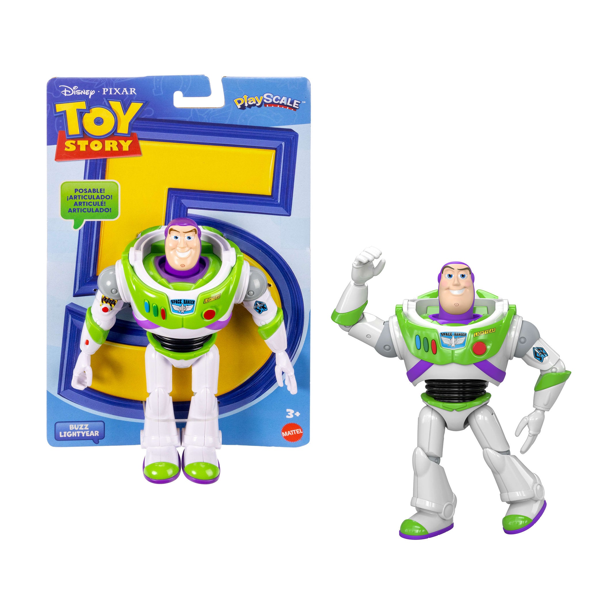 Disney Pixar Toy Story 5 Buzz Lightyear 7 Inch Action Figure