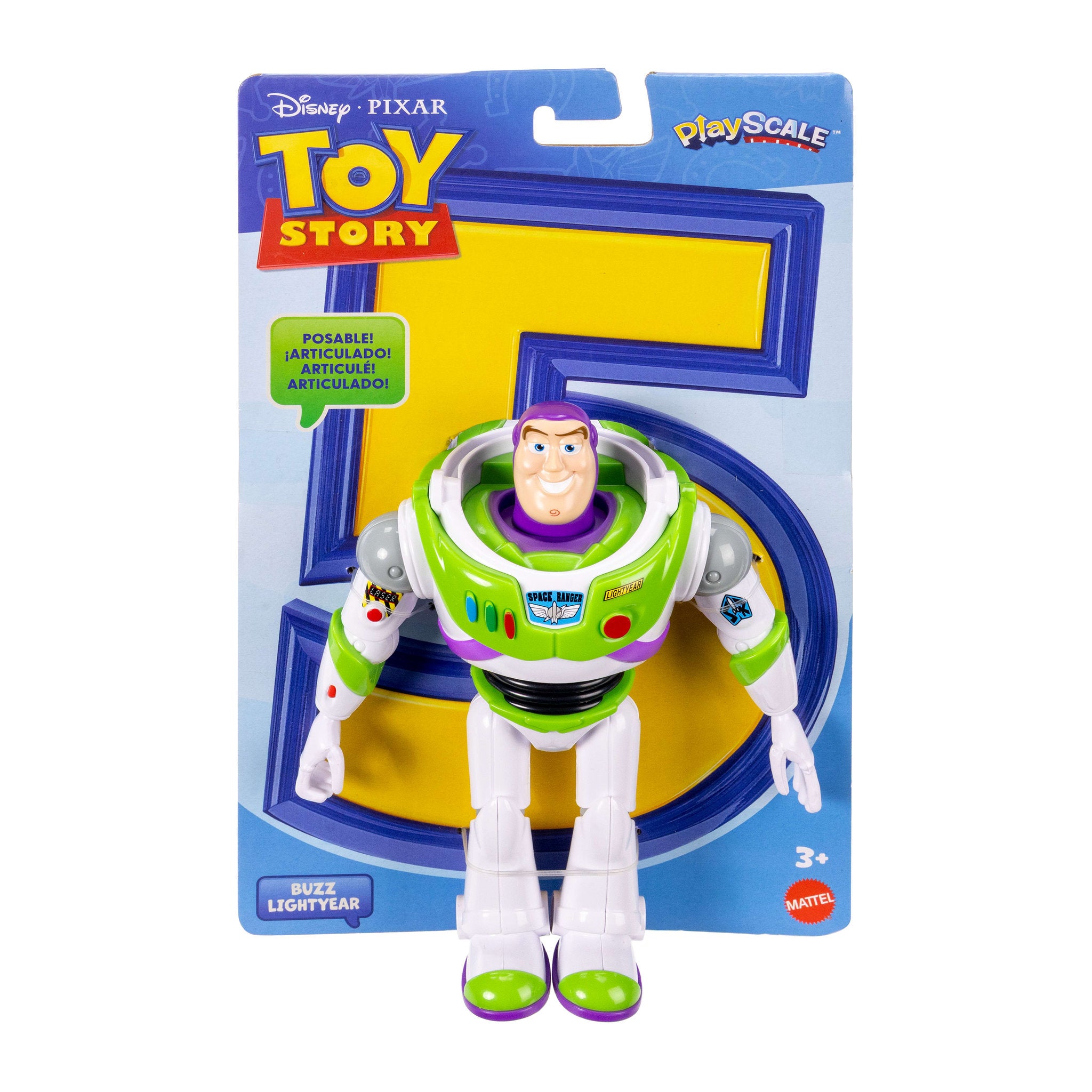 Disney Pixar Toy Story 5 Buzz Lightyear 7 Inch Action Figure